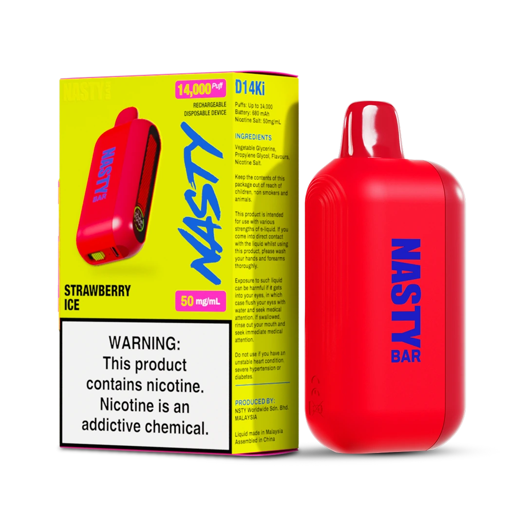 Nasty 14000 Strawberry Ice